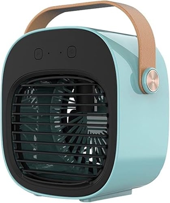 Ventilador de refrigeración de aire portátil Aire acondicionado de escritorio Mini USB Ventilador de refrigeración por agua Humidificador Purificador 