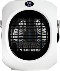 OMIAJE Ventilador Enfriador de Aire, Mini Aire Acondicionado de Escritorio con USB, Ventilador de refrigeración por Agua, humidificador, purificador m en oferta