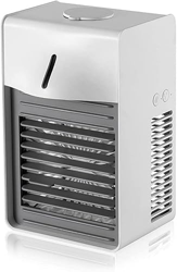 Aire acondicionado portátil Purificador de aire de iones negativos Humidificador en aerosol Refrigerador de aire Carga USB Mini ventilador de aire aco en oferta