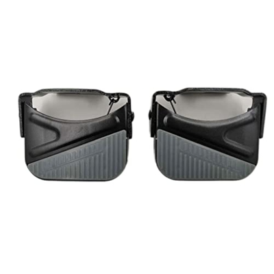 lmoikesz Paquete de 2 pedales para reposapiés de bicicleta, accesorio de ciclismo resistente al desgaste, reposapiés