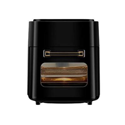 WOFDALY Freidora Sin Aceite, Freidora Aire Caliente, Pantalla LED Táctil, Cesta Antiadherente, Temporizador,Negro
