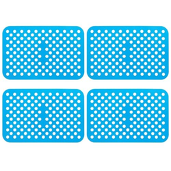 Air Fryer Liners Accesorios de Silicona Reutilizable Rectangular Antiadherente Silicona Air Fryer Pads Material de Silicona 3 Colores Air Fryer Mats R en oferta