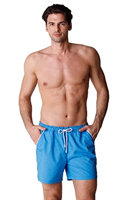 LVB Trendy Bañador bóxer, Azul Royal, M para Hombre