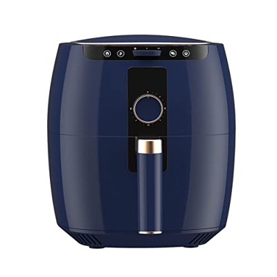 WOFDALY Freidora Sin Aceite, Freidora Aire Caliente, Air Fryer con Cronometrar,Azul