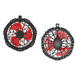 kowaku Chaleco de refrigeración Ventilador Aire Acondicionado USB Aire Acondicionado Abrigo Ventilador Personal Chaqueta de refrigeración Ventilador d en oferta