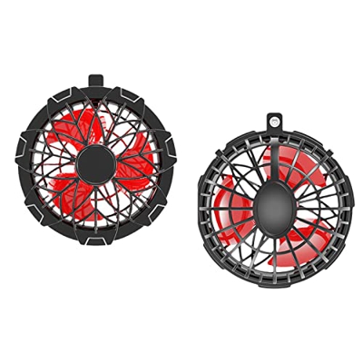 kowaku Chaleco de refrigeración Ventilador Aire Acondicionado USB Aire Acondicionado Abrigo Ventilador Personal Chaqueta de refrigeración Ventilador d