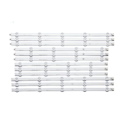 CARZE Kit 12 PCS LED Falta de retroiluminación Adecuada for LG 47LN 47LA620S 47LN5400 6916L-1174A 6916L-1175A 6916L-1176A 6916L-1177A Tiras de luz de  características