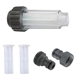 Filtros De Agua Para Manguera Hidrolimpiadora 5 Piezas Filtro Adaptador Rápido Hidrolimpiadora Filtro De Agua De Limpieza A Alta Presión Conector Pref características