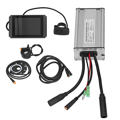 LBEC Kit de ModificacióN de Control de Bicicleta, Kit de ConversióN de Bicicleta eléCtrica, FuncióN de DisipacióN de Calor a Prueba de Agua para Bicic