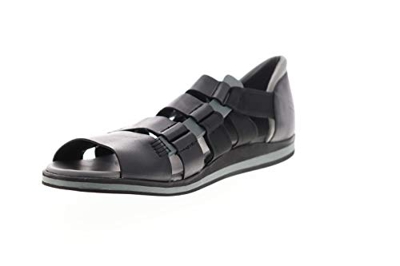 Camper Spray, Sandalias Punta Cerrada Hombre, Negro (Black 1), 44 EU