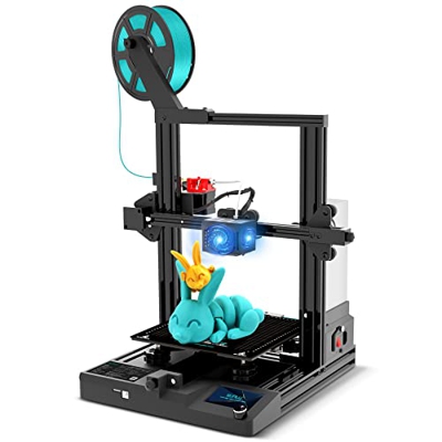 SUNLU T3 Impresora 3D,250mm/s Impresión Rápida de Impresoras 3D FDM, Detección de Clog,Placa base silenciosa de 32-bit,Nivelación auto,Ideal para Nova