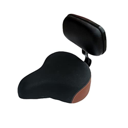 YEJIANGHUA Amre Big Bum Bicle Saddle cómodo Cojín del Asiento de Scooter eléctrico Suave con Respaldo de la Cubierta del Asiento de Bicicleta Universa en oferta