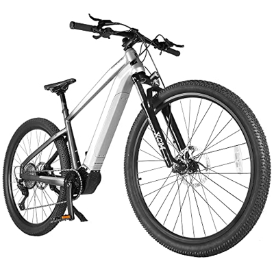 Bicicleta Eléctrica de Montaña 29 Pulgadas E-Bike BAFANG M510 250W Motor E-MTB, Batería 36V 504Wh, Bici Electrica para Adultos, Shimano 11 Velocidades