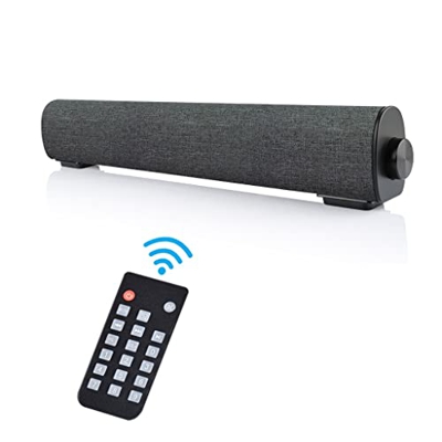 GENERIC 10 W barra de sonido para computadora inalámbrico para interiores y exteriores altavoces Bluetooth TV barras de sonido con control remoto