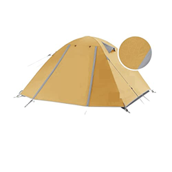 GOKSOY Tienda de campaña para 2-4 personas Ultralight Trekking Tienda de campaña al aire libre Tienda de campaña UPF50+ Carpa de poste de aluminio Tie características