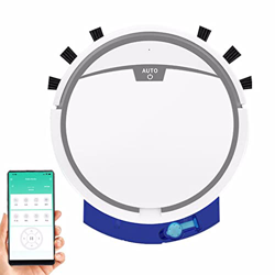 MTSS Robot Aspirador Y Fregasuelos, 3 En 1 Robot Aspirador Smart App Control Superfino Robot Barredora Fregadora con Potente 2800 Pa Potencia De Succi en oferta