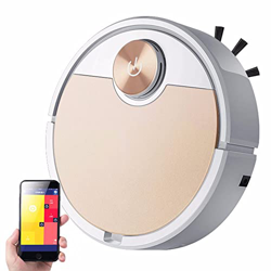 MTSS Robot Aspirador Y Fregasuelos, 3 En 1 Robot Aspirador Inteligente App Control Robot Barredora con Potencia De Aspiración 2000pa Barredora para Pe precio