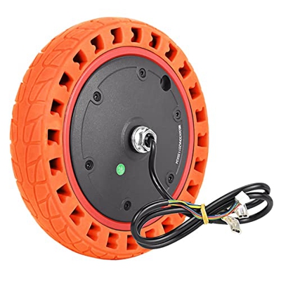 YUEOU Neumático de motor de scooter eléctrico de 36 V 350 W, 36 V 350 W, reemplazo de rueda delantera del motor de la vespa eléctrica de 36 V 350 W pa