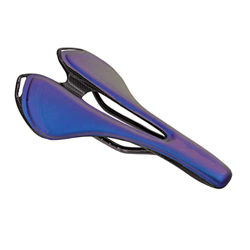YEJIANGHUA Fibra de Carbono Completa+Fibra de Cuero Road Mountain Bike Saddle Asiento Cuschamiento de la Bicicleta de Carbono Piezas de Ciclismo (Colo características