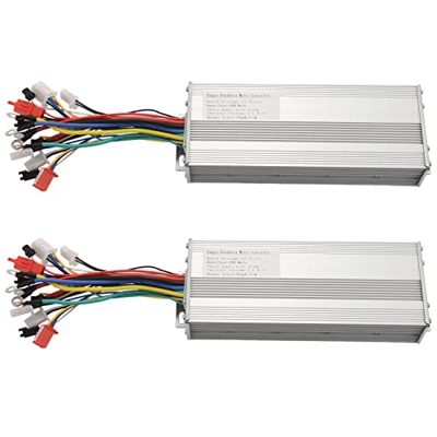 Mengmen Controlador de motor de velocidad sin escobillas 2 x 72 V 2000 W para bicicleta eléctrica E-Bike y Scooter