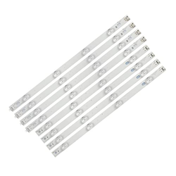 CARZE 8 PCS/Colocar LED Barra de retroiluminación Ajuste for LG LC420DUE 42LB3910 42LF620V Adecuado Innotek DRT 3.0 42 Pulgada A B 6916L-1709A 6916L-1 en oferta