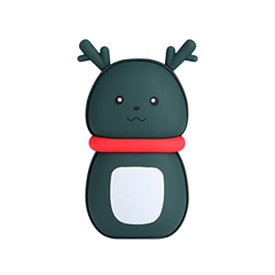 Calentador de manos de un solo lado con carga USB y mini calentador de manos portátil de invierno 20000 mAh Solar (verde militar, talla única) características