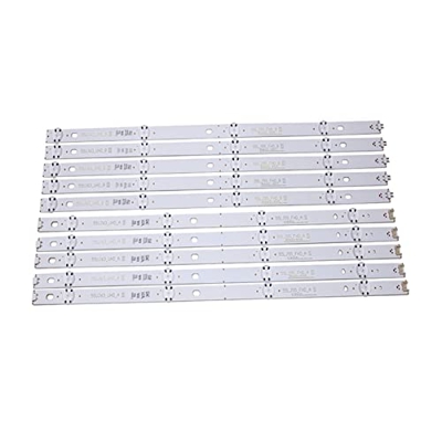 CARZE 10 PCS/Colocar LED FIT STIP FIT for LG 55UJ630V 55UJ6300 55UJ63_UHD_A 55UJ63_UHD_B 55LJ55_FHD_A 55LJ55_FHD_B Tiras de luz de Fondo de TV