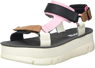 Camper Oruga Up-K201037, Sandalia Mujer, Multicolor (014), 41 EU