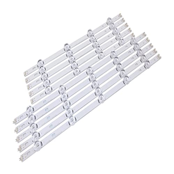 CARZE 10 PCS/Colocar LED Strip Fit For LG 50lb650v 50lf6000 Adecuado INNOTEK DRT 3.0 50 Pulgada A B 6916L-1982A 1983A 6916L-1781A 1782A Tiras de luz d en oferta