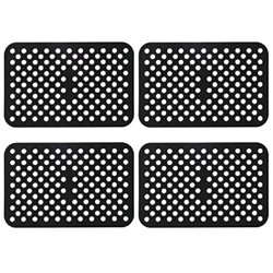 Air Fryer Liners Accesorios de Silicona Reutilizable Rectangular Antiadherente Silicona Air Fryer Pads Material de Silicona 3 Colores Air Fryer Liners características