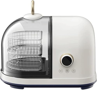 SILVOSWAN Freidora de Aire, freidora de cápsulas multifunción, Horno pequeño Visual doméstico con Pantalla Digital, for una Cocina Saludable sin Aceit