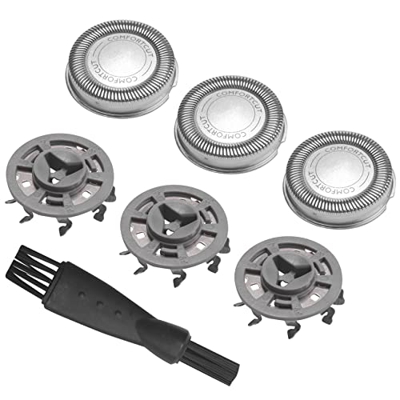 Daweglop 4 Piezas Cuchillas de Repuesto Cabezal de Afeitadora ElectróNica para Philips SH30 SH50 52 Series 1000 2000 S1020 S1050 S1060 Maquinilla de A