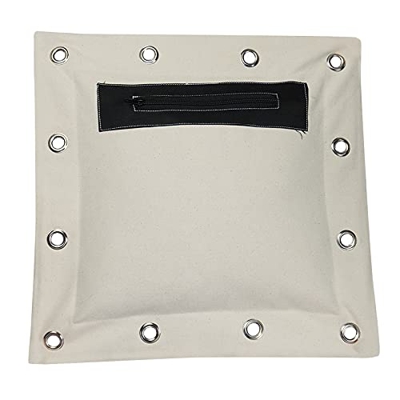 Voeecyttu Bolsa de 40 x 40 cm, resistente al agua, bolsa vacía de arena Kung Artes Marciales de la pared, Kick Boxing Punch Bag