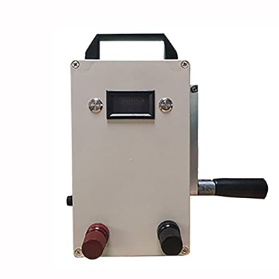 JHYFT Generador de manivela portátil 150 W 220 V Cargador de fuente de alimentación de emergencia Salida USB para acampar al aire libre Teléfono móvil