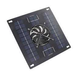 Kit de Ventilador con EnergíA Solar 5W 12V 2A Ventilador de Escape de Panel Solar de Enfriamiento InstalacióN FáCil A Prueba de Agua para Cocinas precio
