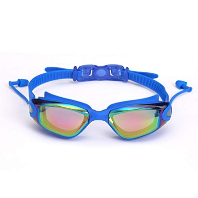 OMIAJE No-Logo Gafas de natación Gafas de natación Ajustables antifog UVA Protección de Gafas de natación for Hombres Adultos Unisex Mujeres jóvenes n