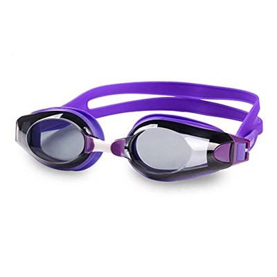 OMIAJE Gafas de protección - HD Myopia Water Water Water-Fog Goggles Goggles Men and Women Equipo de natación for Adultos (Color: B) zhengyali (Color 