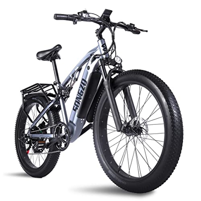 DEKNO Bicicleta eléctrica 26 Pulgadas Bafang Motor Adulto Bicicleta eléctrica 48v15ah LG batería incorporada Bicicleta de montaña eléctrica Shimano 7 
