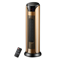 HYE Ventilador eléctrico de Torre 500-1000w Ventilador de Piso con oscilación de 2 velocidades para el salón y la Oficina (28cm) precio