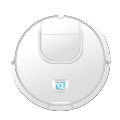 ZUKKY Robot Aspirador robótico for Limpieza del hogar for Suelos de Madera Dura 1800PA Fuerte succión automática BOT autodetecta escaleras alergias al