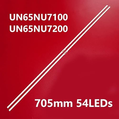 Piezas de Repuesto de TV- 5 Kit DIRIGIÓ Flight Strip Compatible con Samsung 65 '' BN96-45635A LM41-00614A BN61-15486A LM41-00570A UN65NU7300 UN65NU710