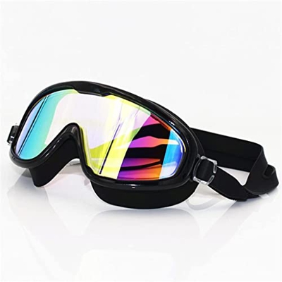 OMIAJE Gran Cuadro Profesional natación Impermeable Gafas de Silicona Suave Gafas de natación Anti-Fog Hombres Gafas de Mujer for Hombres (Color: c) z