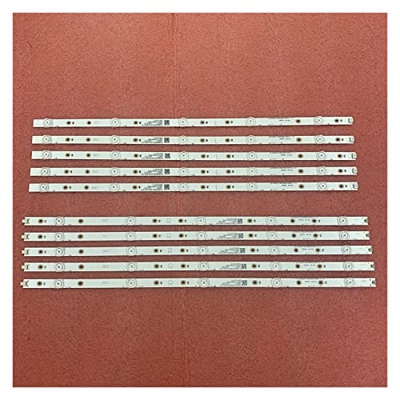 Piezas de Repuesto de TV- Kit 10pcs DIRIGIÓ Barra de Tiras de Fondo de Retroceso Compatible con 5 5pus6804/12 55pus7334/12 55pus5670/12 (Color : 50pcs