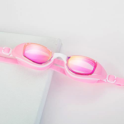 OMIAJE Gases de natación al Aire Libre Profesionales Gafas de natación en Marco Grande UVA Gafas de natación (Color: a) zhengyali (Color : C) precio