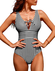 RITOSTA Traje de Baño de Una Pieza para Mujer - Bañador Mujer Bañadores Reductores Mujer Bikini Mujer Push Up Sexy Ropa de Baño Monokini,Volante,Cuell en oferta