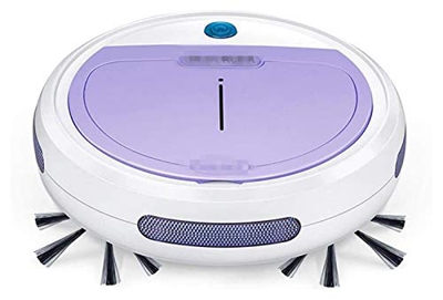 ZUKKY Robot de Barrido automático Suelo de la Suciedad Polvo de Polvo Sweeper Mopping aspiradora aspiradora Seca mojada CLWQR (Color : Purple)