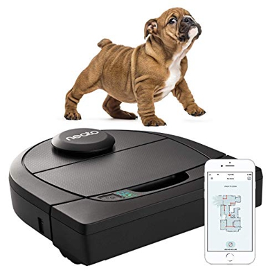 ZUKKY Paquete de Limpiador, aspiradora Robot de Limpieza de Esquinas con Forma de D + Accesorios exclusivos for Mascotas for alfombras y Pisos Duros, 