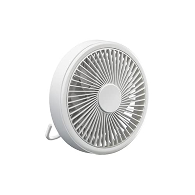 #3XEL28 Ventilador de techo pequeño recargable USB portátil regulable para interiores y exteriores Lámpara de noche de escritorio Mini multifunción, B