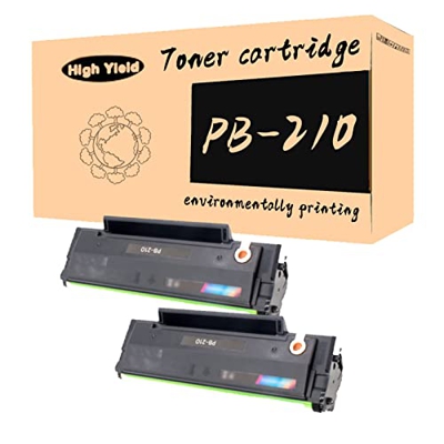 AQUX Reemplazo de Cartucho de tóner Compatible para Pantum PB-210, PA-210 Trabajo de Alto Rendimiento con P2200, P2500, M6500, M6600W, M6500NW, M6550N