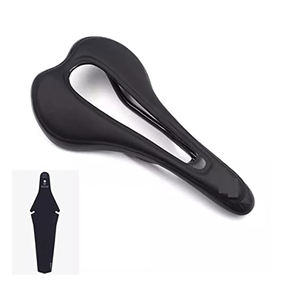 YEJIANGHUA Ajustar for la Silla de Fibra de carbonos completos Ultralight Italia SLR Tekno Flow High Performance Open Saddle Superflow MTB Silla de Si